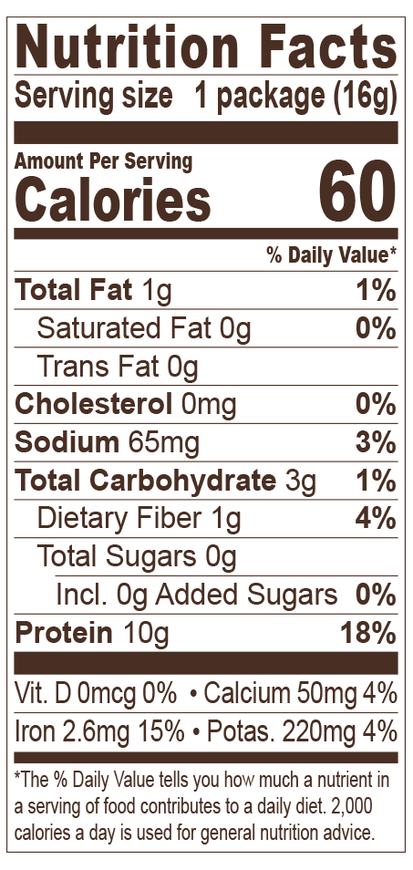 Chocolate Protein Nutrition Facts