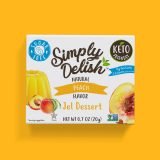 Sugar Free Vegan Peach Jel