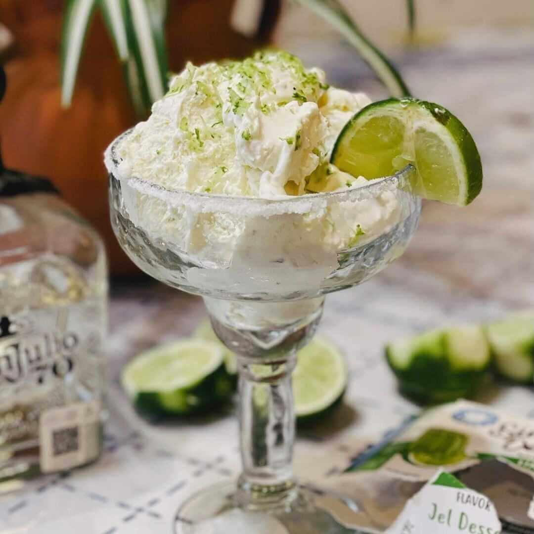 Keto Margarita Ice Cream