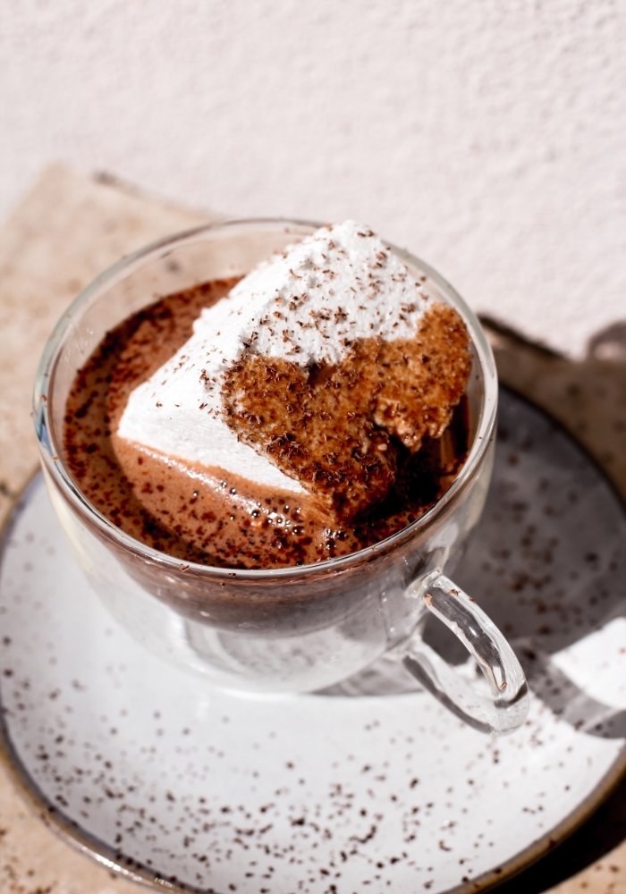 Unflavored Jel Marshmallow with Hot Choco