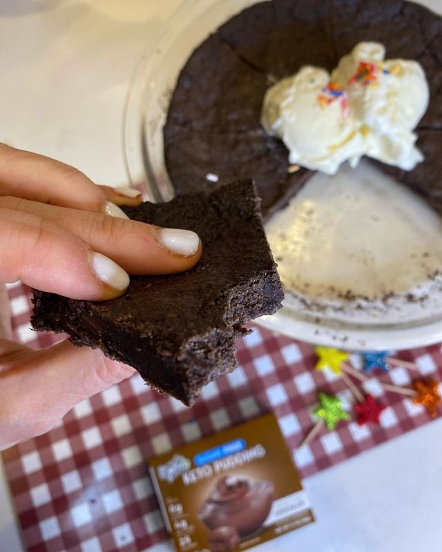 Triple Chocolate Cookie Cake