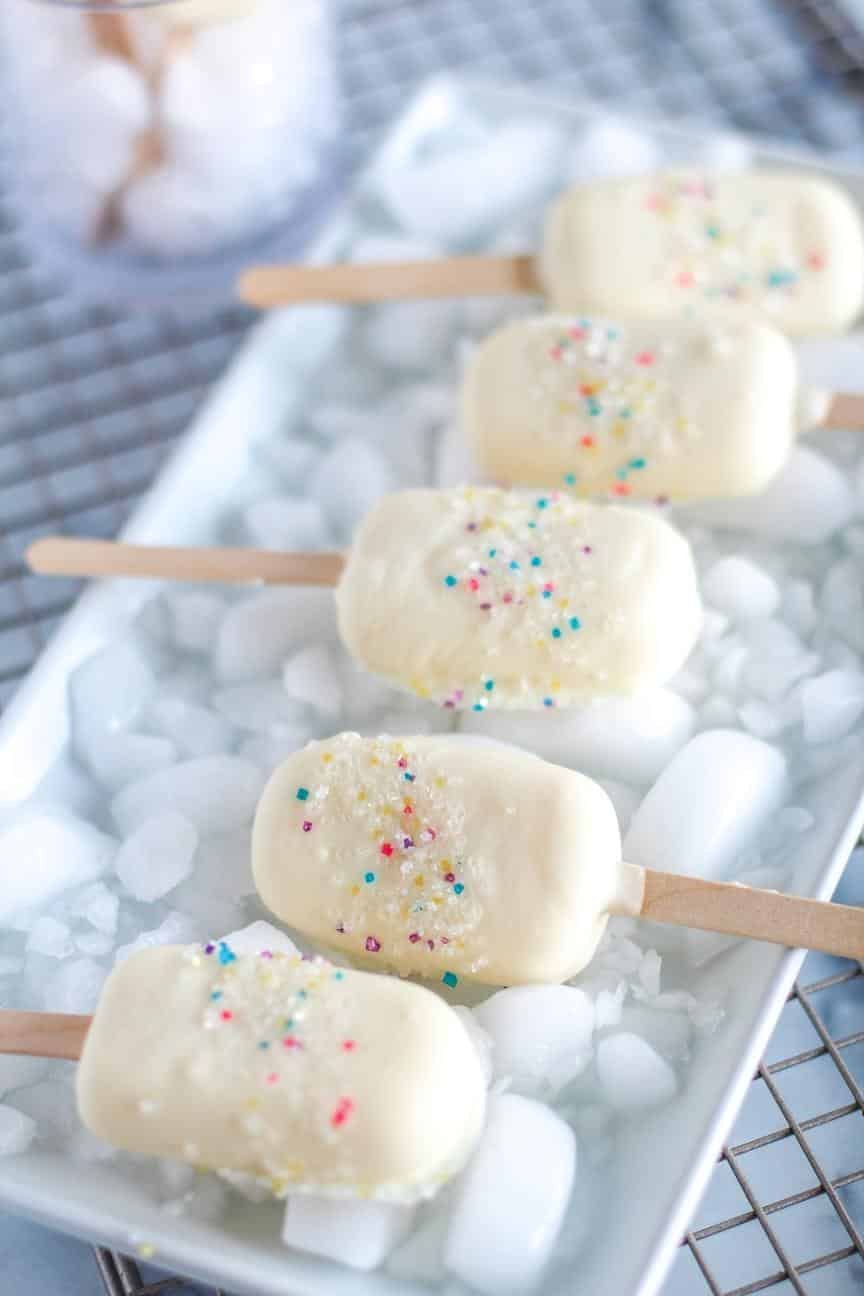 Vanilla Pudding Pops